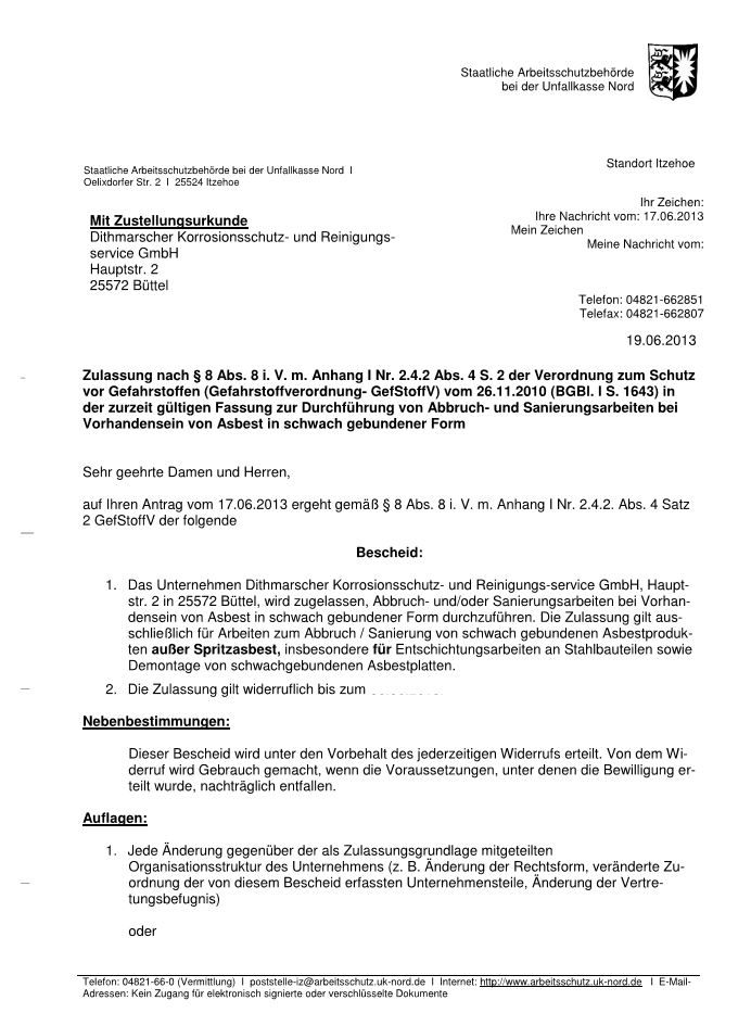 Diko-Service GmbH - verordnung zum schutz